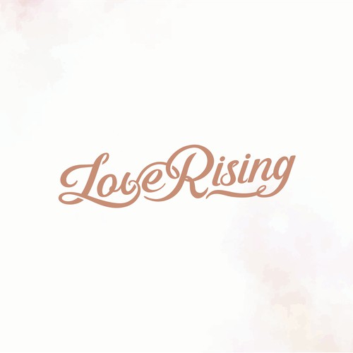 Elegant logo for LoveRising