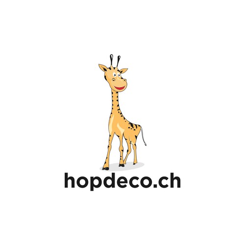 logo design concept for hopdeco