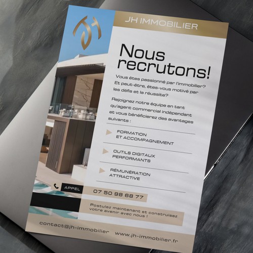 Real Estate Poster Design