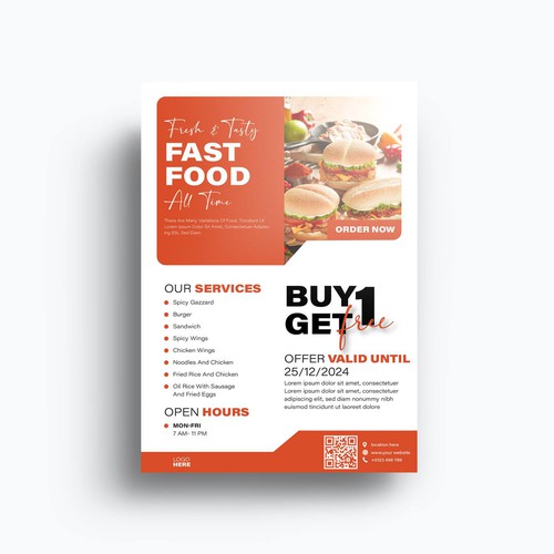 Restaurant Promotional Flyer