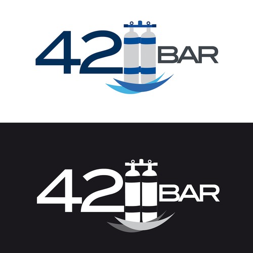 42 bar logo design