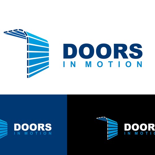 Create a visually strong logo for Doors in Motion