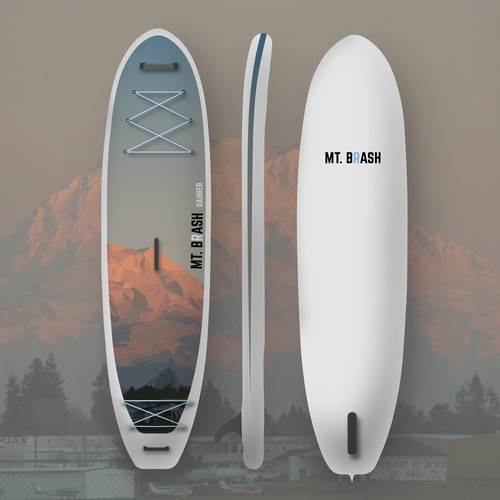 Paddle Graphic Design for MT. BRASH