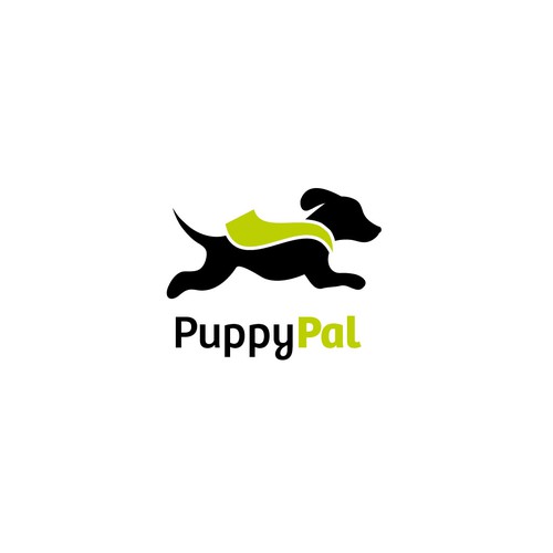 Simple puppy illustration for PuppyPal