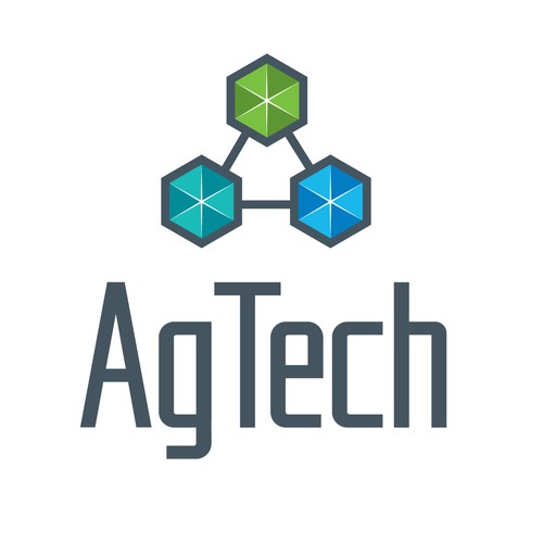 Modern logo concept for agricultural products