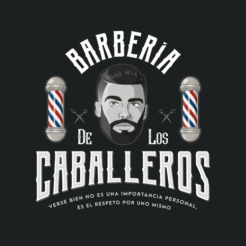 Logo for a Barbershop