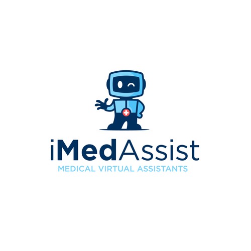Mascot logo for Medical Virtual Assitants