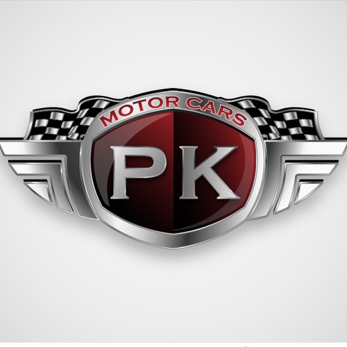 Create the next logo for PK Motor Cars