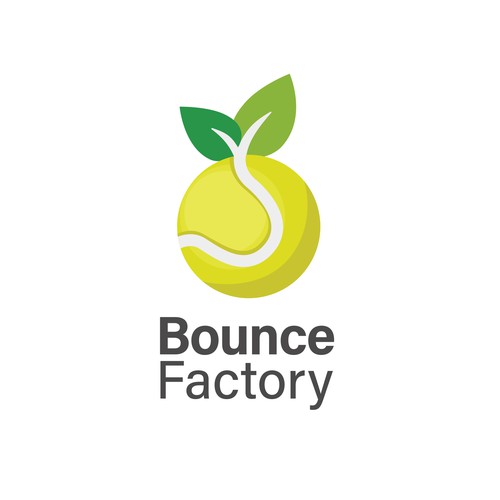 RECYCLED TENNIS BALL CO.  LOGO DESIGN