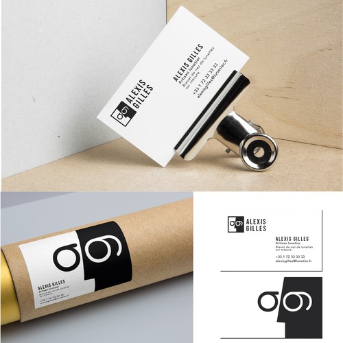 Branding pour un artisan lunetier