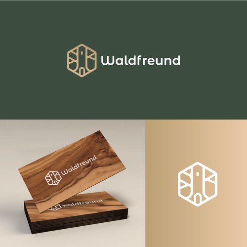  Logo for wooden products brand