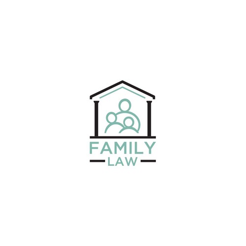 Logo for modern, caring, and effective family law firm