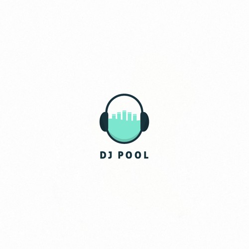 Awesome logo for DJ POOL