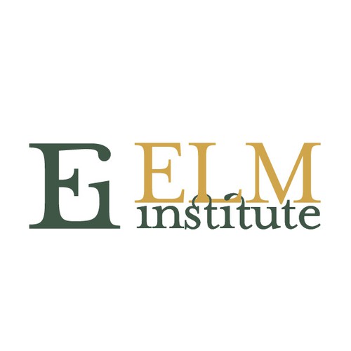 Create sophisticated logo for new elite university institute named ElmInstitute