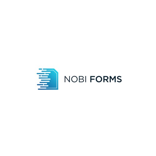 Disruptive Logo Design Needed For Emerging Start Up, Nobi Forms
