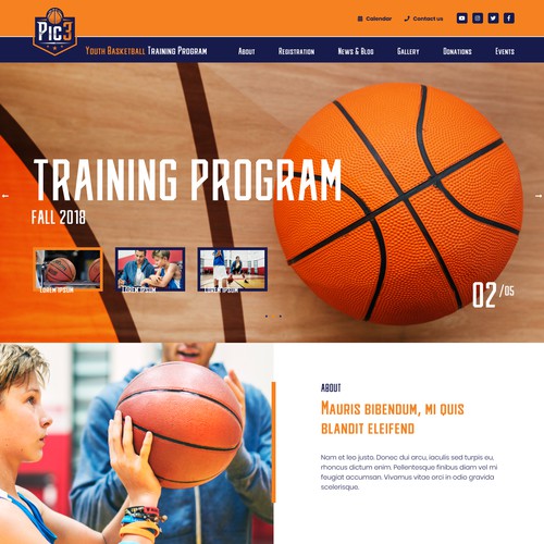 Basketball Website