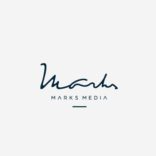 Wordmark logo design for Marketing & Advertising company