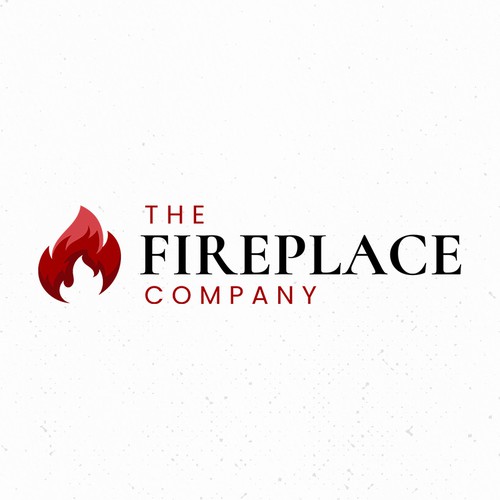 Modern logo for an old fireplace store