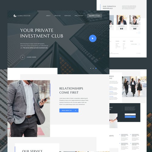 Business Landing Page