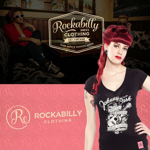 Logo for Rockabilly Clothing