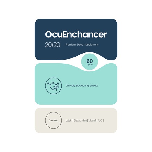 Dietary Supplement Label Design
