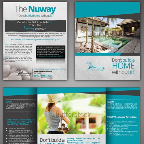New brochure design wanted for Nuway 