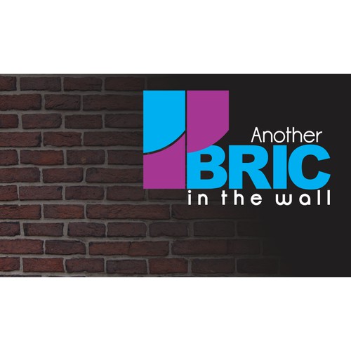 A metaphor wall design for research agency - Another BRIC in the wall