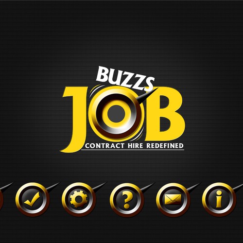 Logo for A Job Portal with A Lot of Buzz