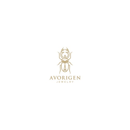 Create a logo for a "modern trendy" fashion jewelry
