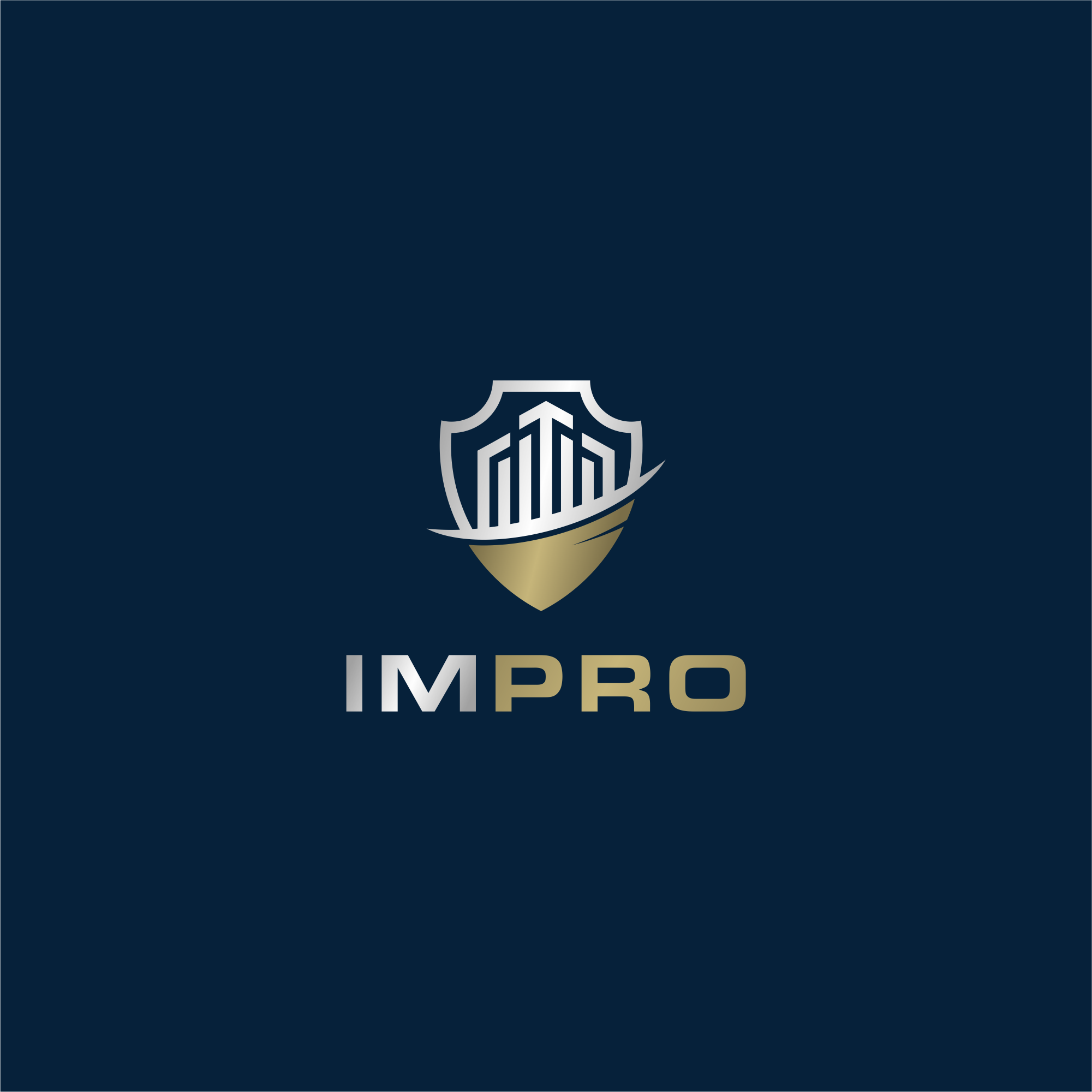 Das Logo soll schlicht sein und IMPRO mit großen Buchstaben geschrieben sein.