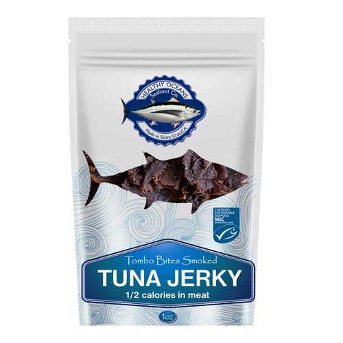 Snackable, sustainable, local seafood that competes with beef jerky