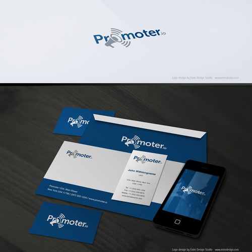 *** GUARANTEED *** Logo and business card for Promoter (Promoter.io)