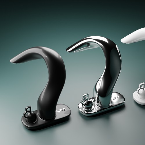 3D concept design for a unique faucet