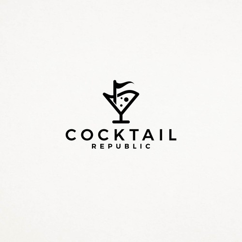 Logo concept for Cocktail Republic