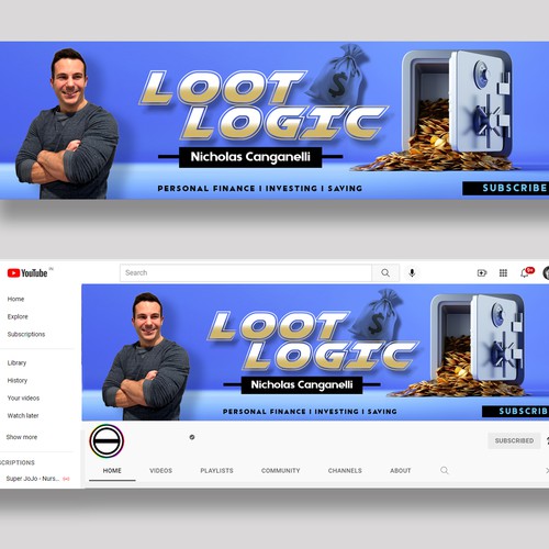 Youtube Channel Banner