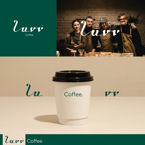 wordmark for coffee shop brand