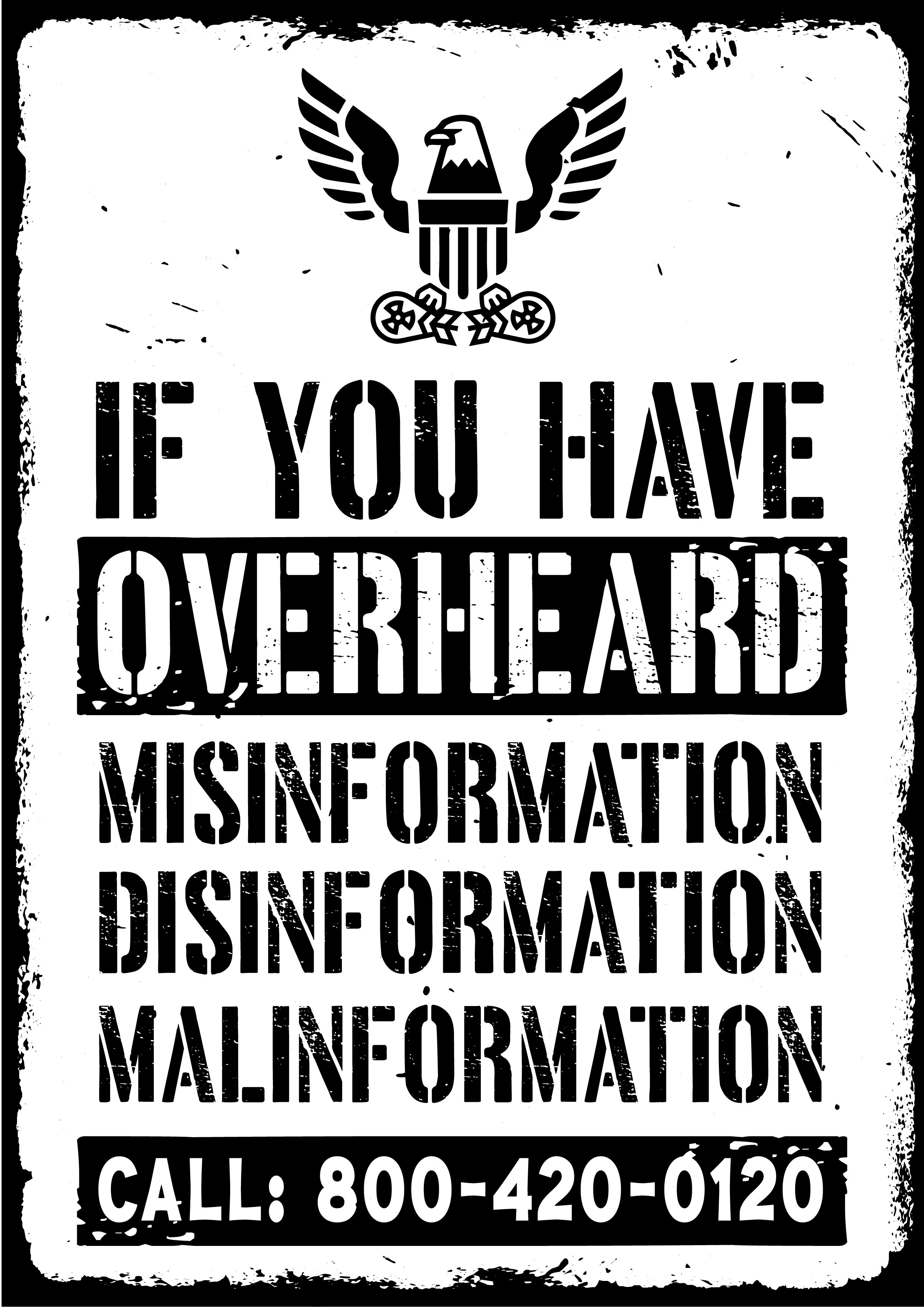 ANTI CENSORSHIP ORWELLIAN LOGO - SARCASTIC