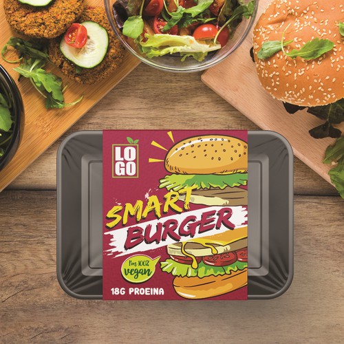 Smart Burger Packaging Design