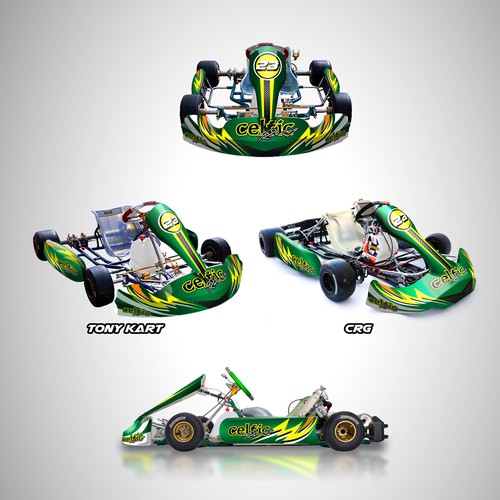 Go-Kart Decal Design