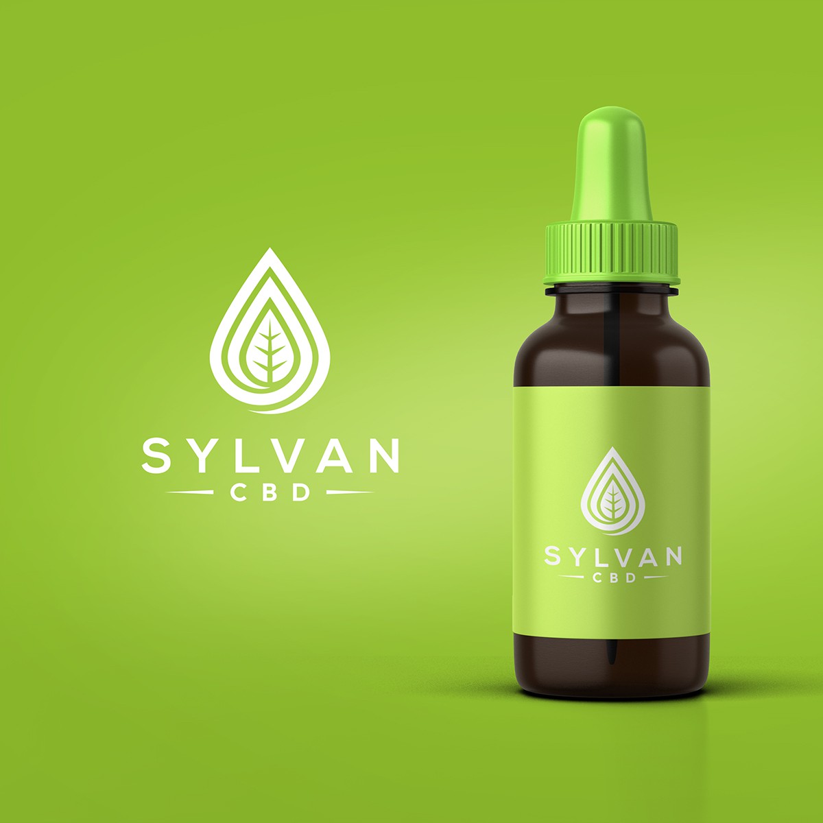 Design a trendy logo for an e-commerce CBD business
