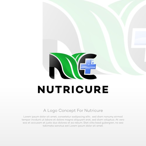 a logo concept for nutricure