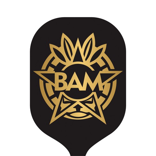 Aztec & OBEY Themed Design For Pickleball Racquet