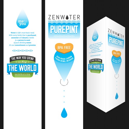 Calling all Designers to create ZENWATER Packaging