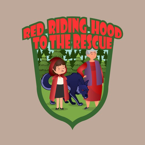 Theatre Pantomime RED RIDING HOOD LOGO