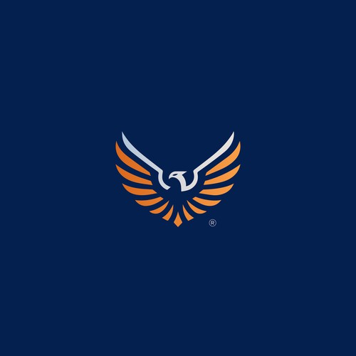  Eagle Aerospace Logo Design