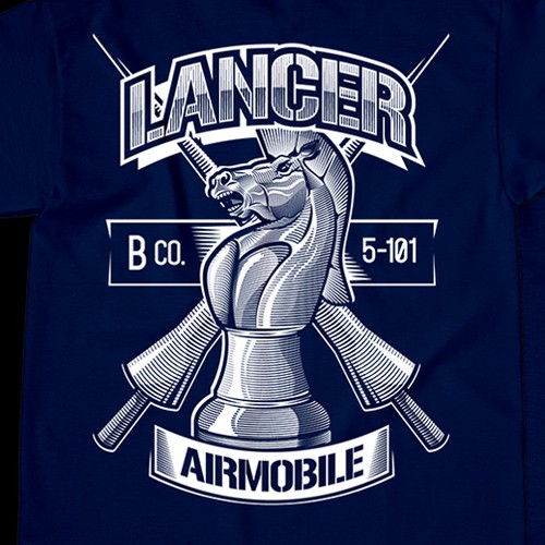 T-shirt design for Soldier Company