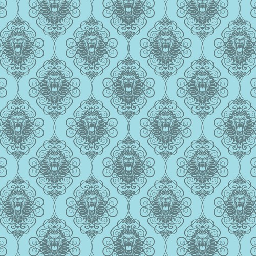 Head Damask Pattern
