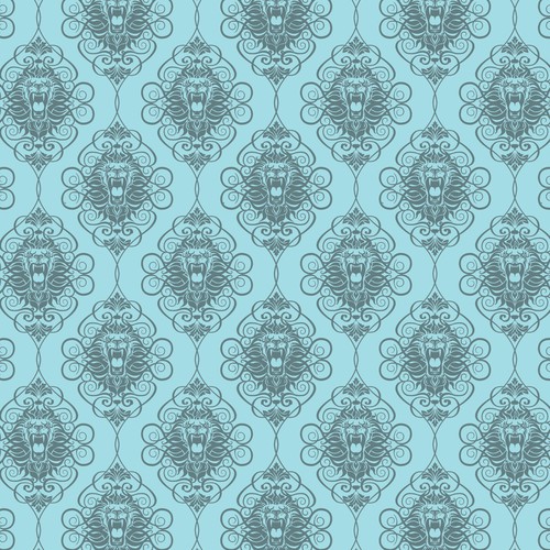 Head Damask Pattern