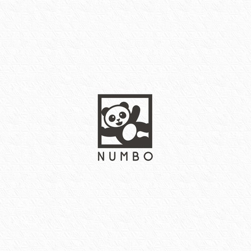 Numbo panda logo