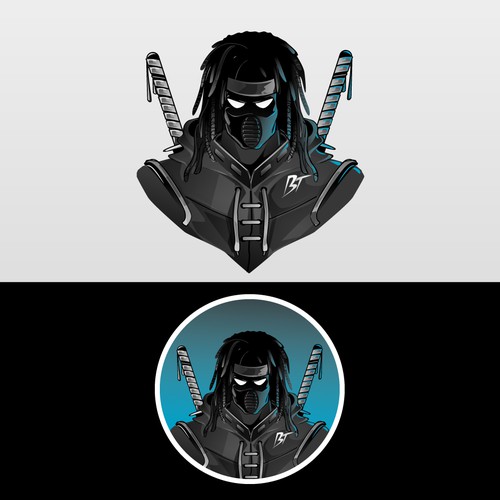 2D Ninja Character for Instagram DP